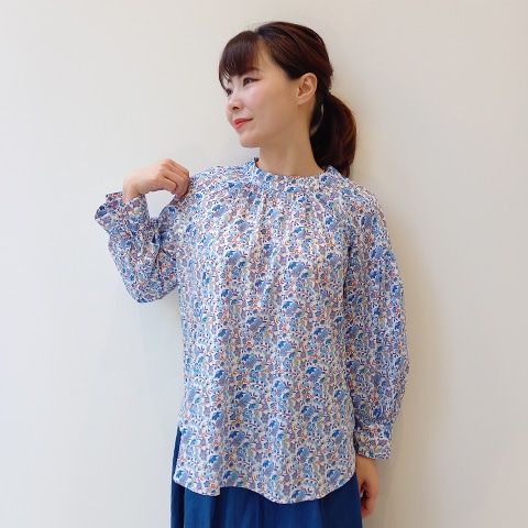 【Liberty】カバーアップブラウス 【0136791】