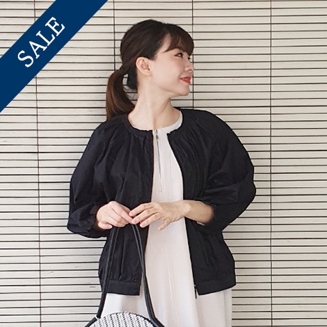 Spring/Summer シアーファスナーブルゾン【8536301】