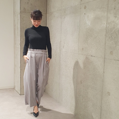 37.5】ウエストギャザータックパンツ【6237761】 | ボトム