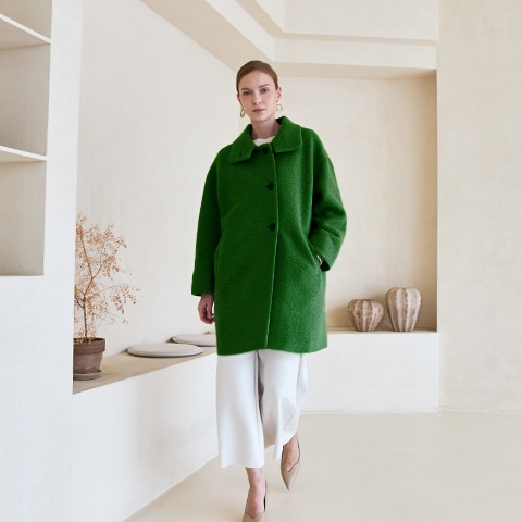 Mac＆Coo】テーラード変型ウールコート【9437791】 | すべての商品