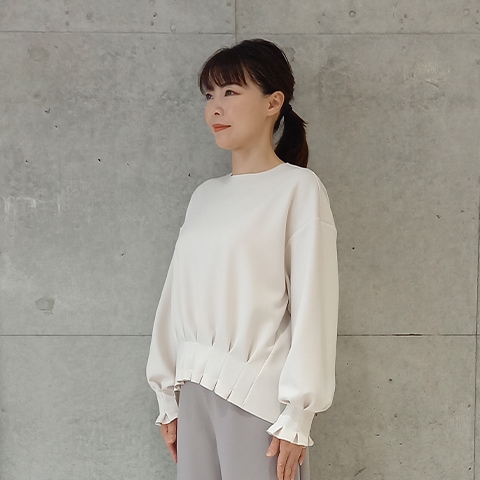 Aqua】袖裾タック長袖プルオーバー【1137790】 | おすすめ商品