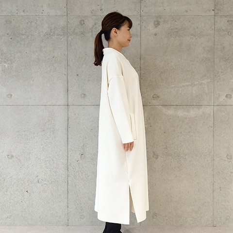 【Aqua】スキッパー衿ワンピース 【5133790】