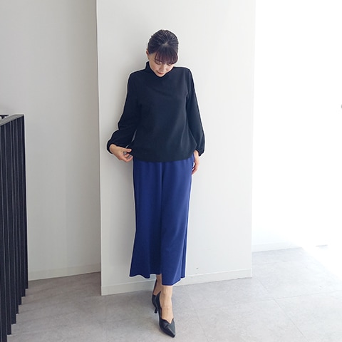 美品【REI】麗　ウール ワイドパンツ レースポケット　FREE　日本製 AZUL BY MOUSSY レースワイドパンツ ORG -ファッション通販