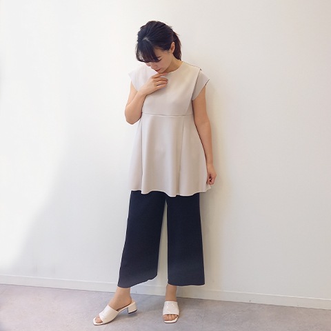 【Aqua】ポケット付きワイドパンツ【6229790】