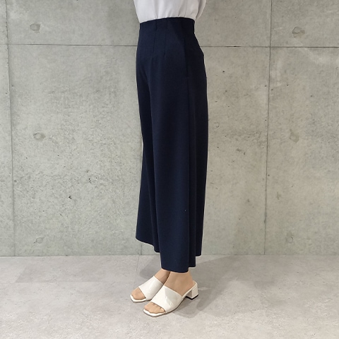 Autumn/Winter 【Aqua】ポケット付きワイドパンツ【6229790