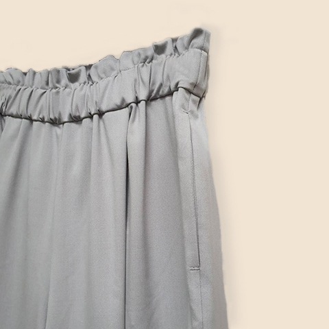 【37.5】ウエストギャザータックパンツ【6237761】