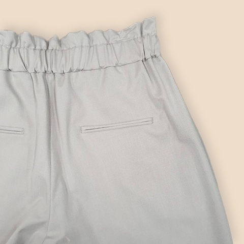 【37.5】ウエストギャザータックパンツ【6237761】