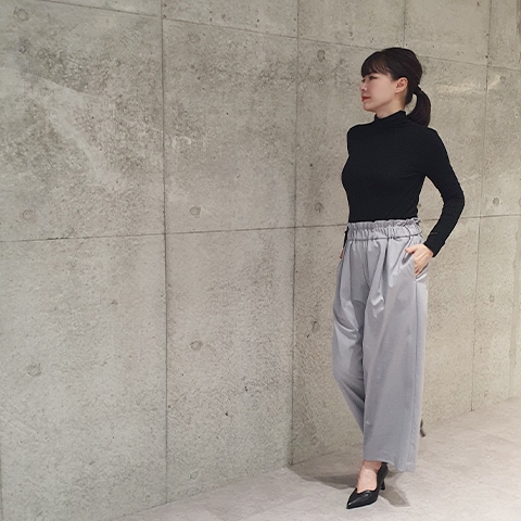 37.5】ウエストギャザータックパンツ【6237761】 | ボトム