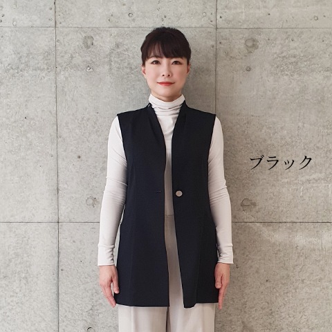 37.5】ワンボタンチュニックベスト【3237780】 | おすすめ商品