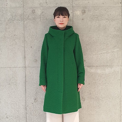 Autumn/Winter　【Mac＆Co.】イタリアウールフーデットコート 【9435790】