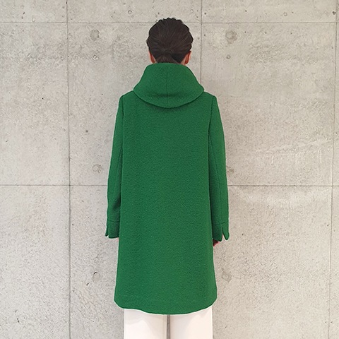 Autumn/Winter　【Mac＆Co.】イタリアウールフーデットコート 【9435790】