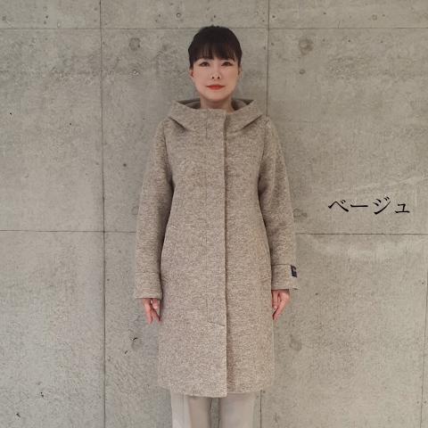 Autumn/Winter 【Mac＆Co.】イタリアウールフーデットコート 【9435790