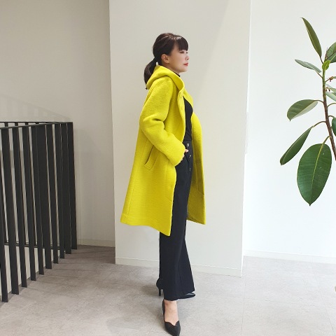 Autumn/Winter　【Mac＆Co.】イタリアウールフーデットコート 【9435790】