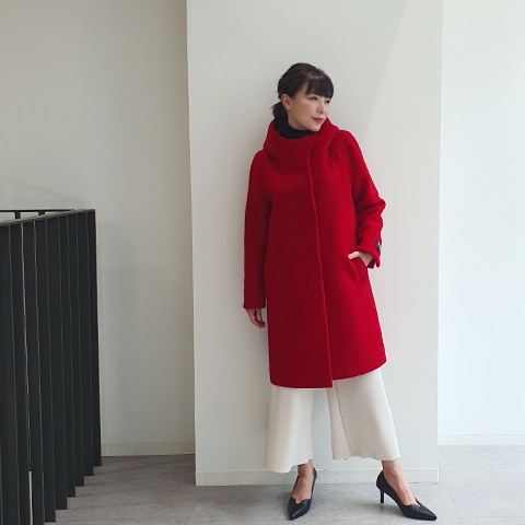 Autumn/Winter 【Mac＆Co.】イタリアウールフーデットコート 【9435790