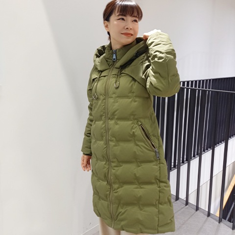 Autumn/Winter　シームレスダウンコート 【254509】