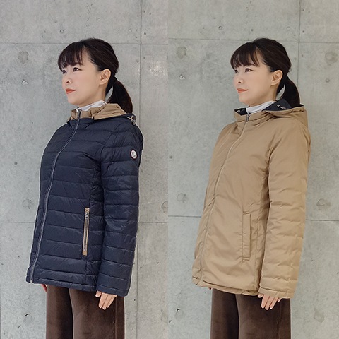 Autumn/Winter　リバーシブルダウンジャケット 【31554】