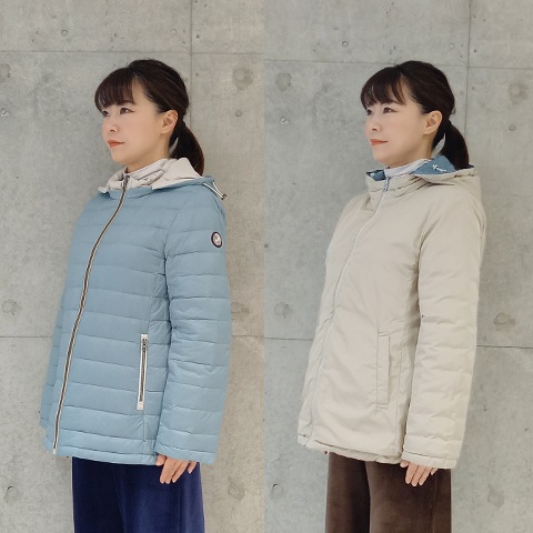 Autumn/Winter　リバーシブルダウンジャケット 【31554】