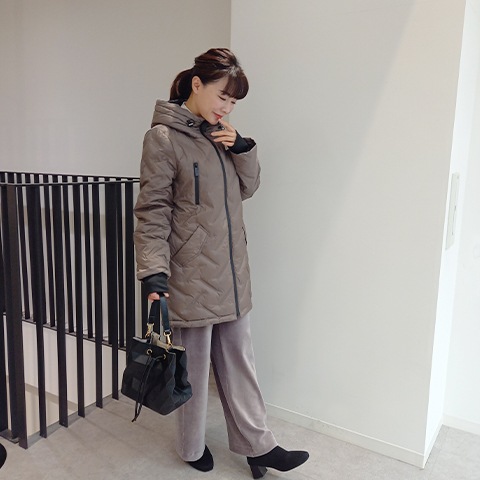 Autumn/Winter　シームレスダウンコート 【31571】