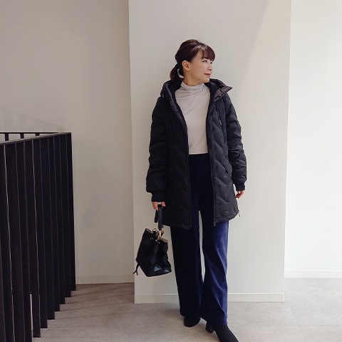 Autumn/Winter　シームレスダウンコート 【31571】