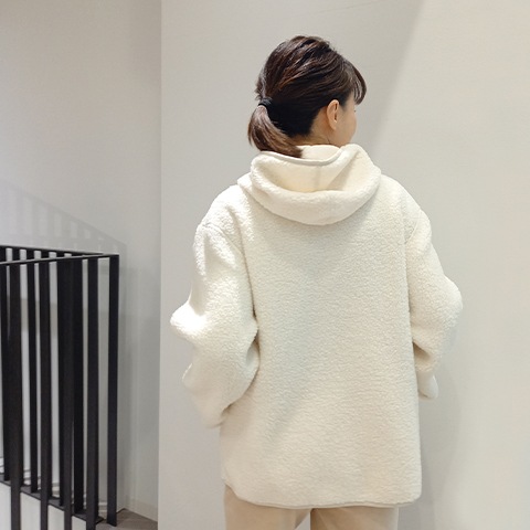 Autumn/Winter　エコウール＆ボアリバーシブルジャケット【31274】