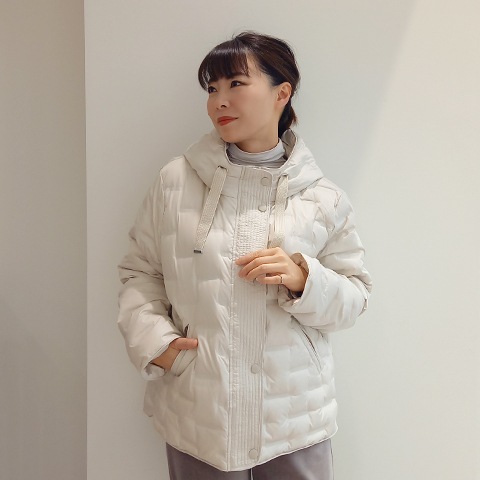 Autumn/Winter　シームレスショートダウンコート【31570】