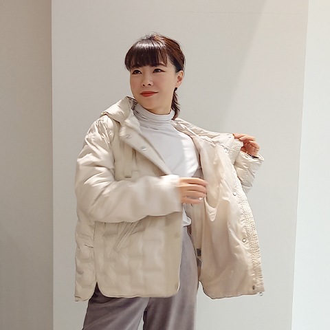 Autumn/Winter　シームレスショートダウンコート【31570】