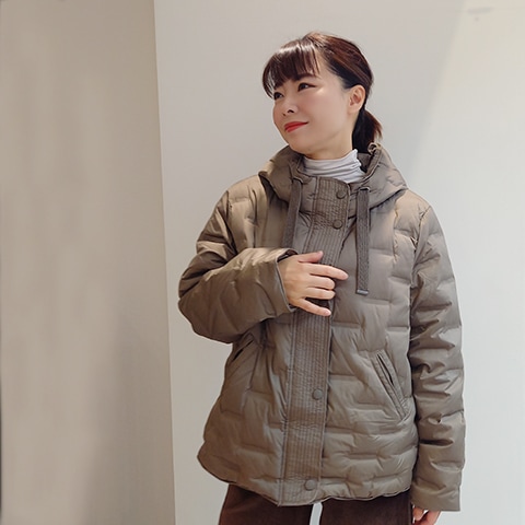Autumn/Winter　シームレスショートダウンコート【31570】