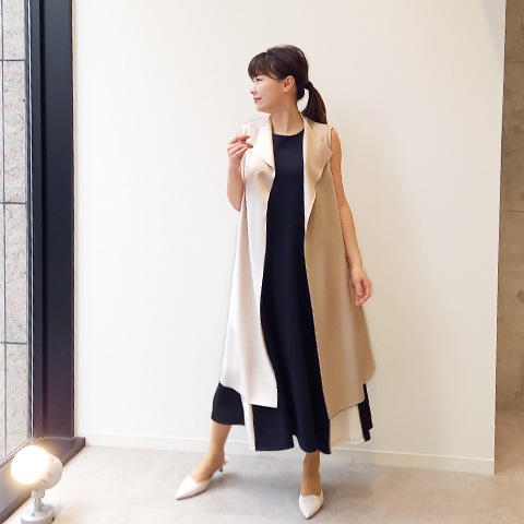 美品♪ LOEFF Wリバー ベルテッド ロングジレ ベルト付 77,000円 楽天市場】ジレ コットン サマー ベルト付き [K1138] レディース