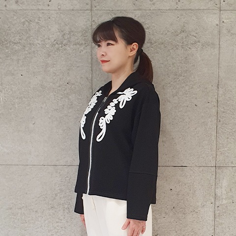 コード刺繍・デザインフーディー【75127】