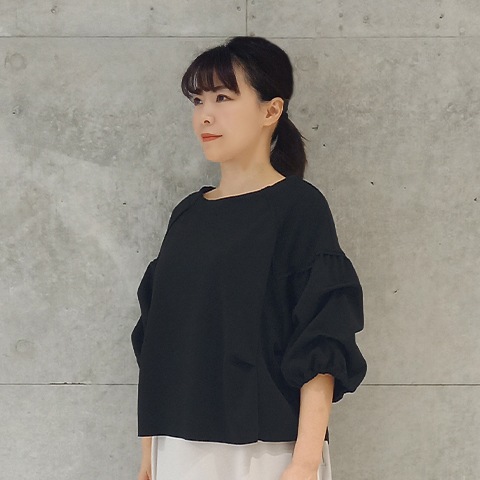 【Aqua】袖ボリュームプルオーバー【1236790】