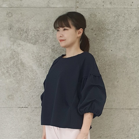 【Aqua】袖ボリュームプルオーバー【1236790】