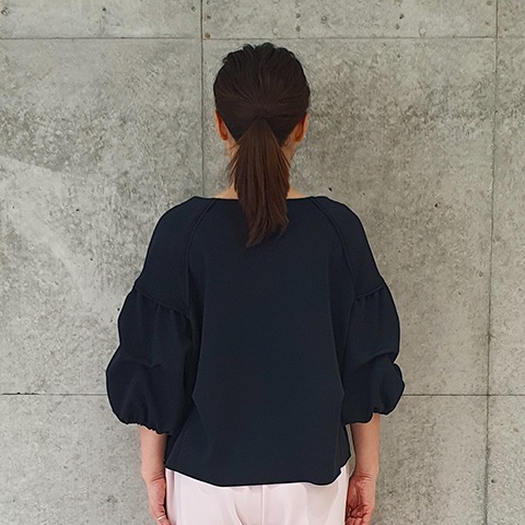 【Aqua】袖ボリュームプルオーバー【1236790】