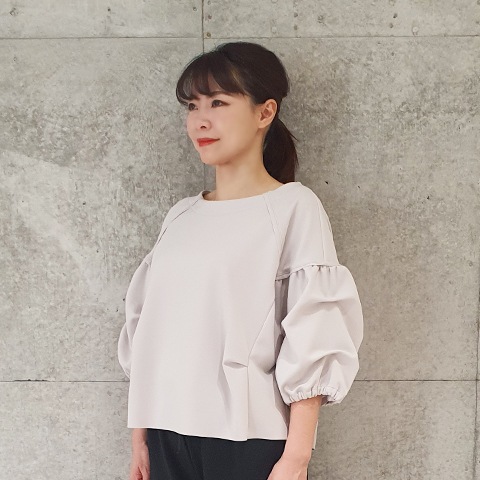 【Aqua】袖ボリュームプルオーバー【1236790】