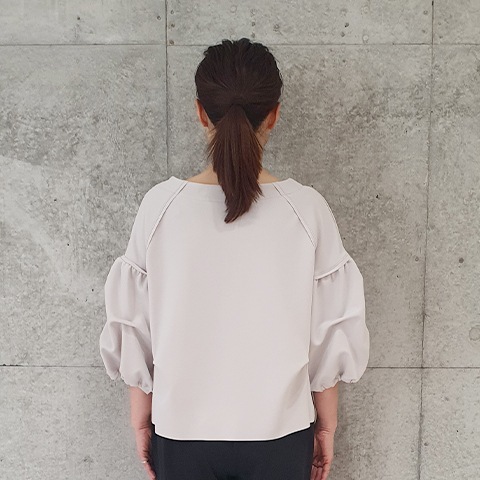 【Aqua】袖ボリュームプルオーバー【1236790】