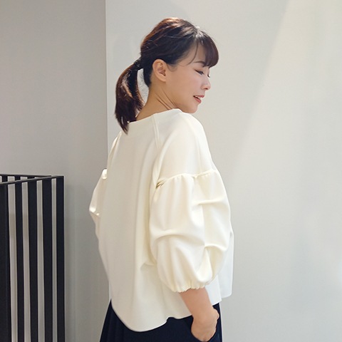 【Aqua】袖ボリュームプルオーバー【1236790】