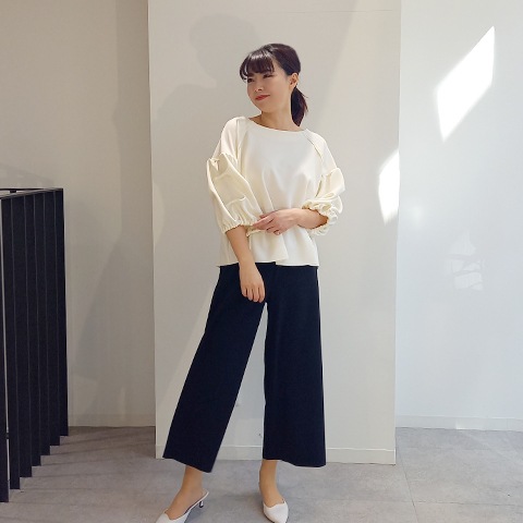 【Aqua】袖ボリュームプルオーバー【1236790】