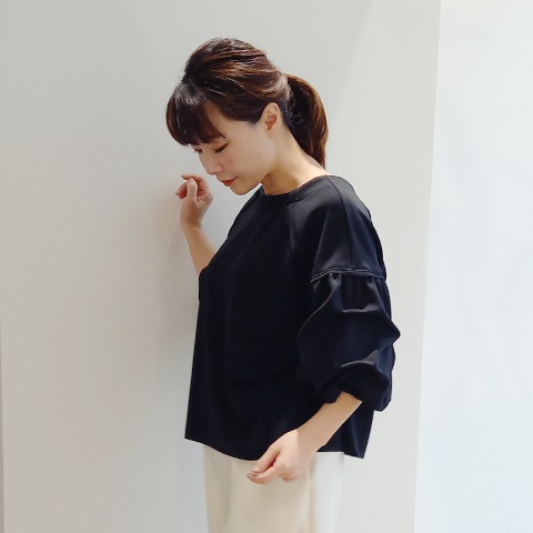 【Aqua】袖ボリュームプルオーバー【1236790】