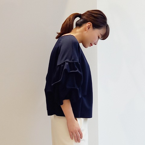 【Aqua】袖ボリュームプルオーバー【1236790】