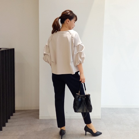 【Aqua】袖ボリュームプルオーバー【1236790】