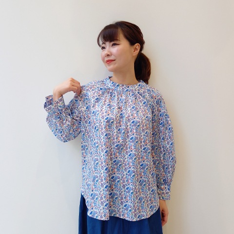 【Liberty】カバーアップブラウス 【0136791】