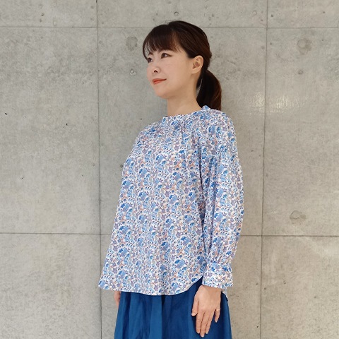 【Liberty】カバーアップブラウス 【0136791】