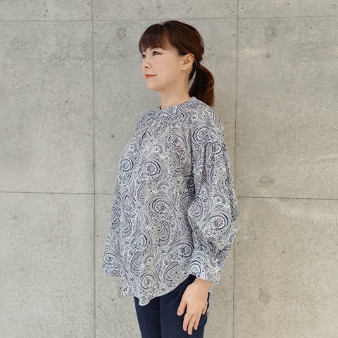 【Liberty】カバーアップブラウス 【0136791】