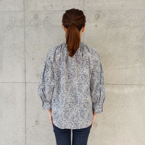 【Liberty】カバーアップブラウス 【0136791】