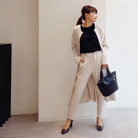 【Aqua】テーパードパンツ【6129791】