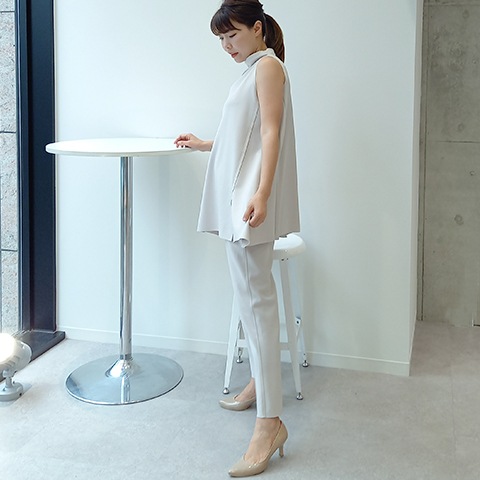 【Aqua】テーパードパンツ【6129791】