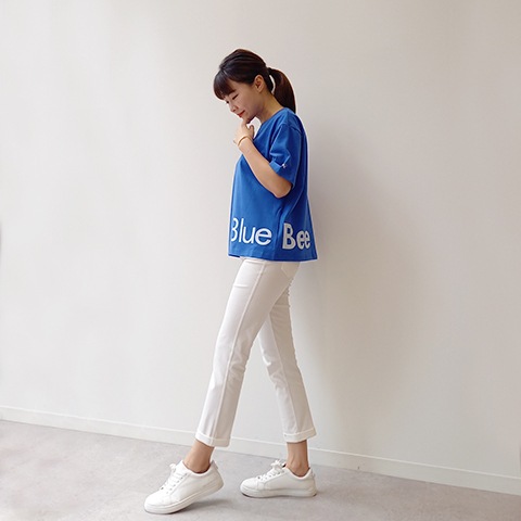 2024 Spring/Summer　BlueBeeロゴプリントTシャツ 【1334301】