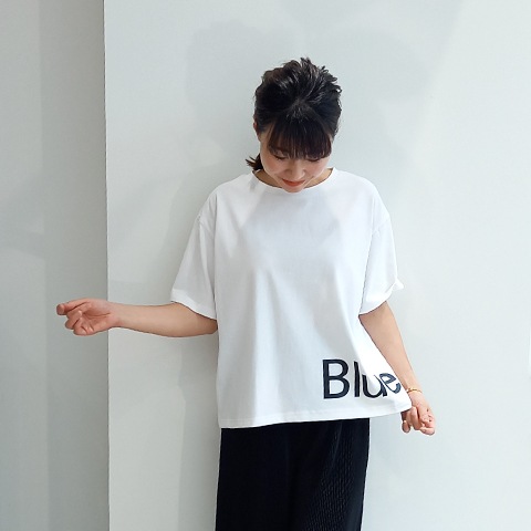 2024 Spring/Summer　BlueBeeロゴプリントTシャツ 【1334301】