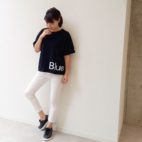 2024 Spring/Summer　BlueBeeロゴプリントTシャツ 【1334301】