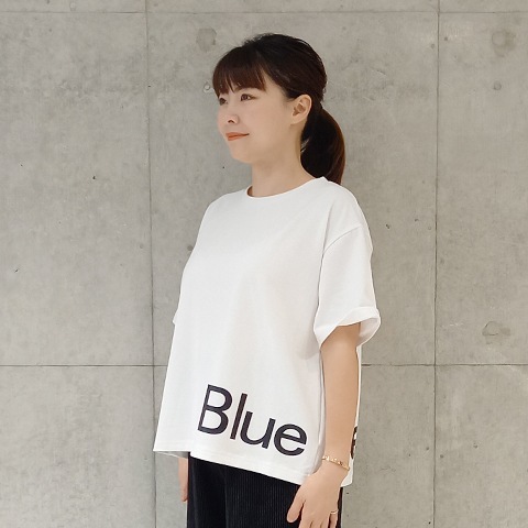 2024 Spring/Summer　BlueBeeロゴプリントTシャツ 【1334301】