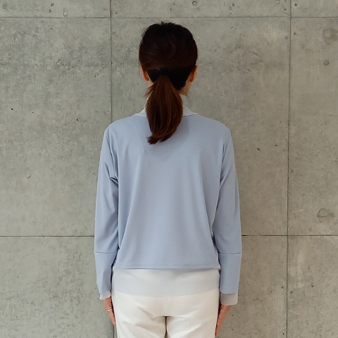 【エメラルドフロウジョン】パワーネット切替長袖プルオーバー【1136790】